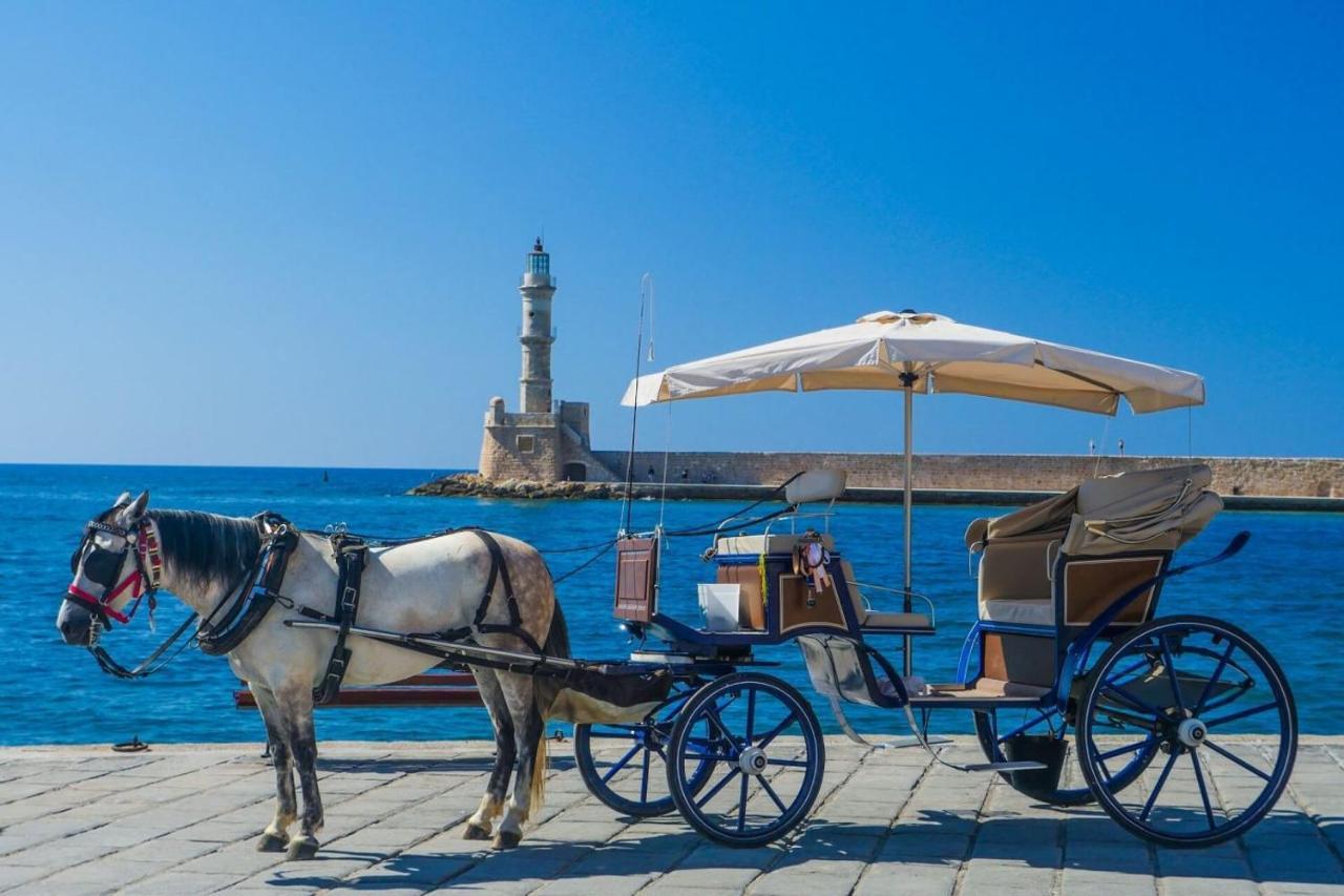 חאניה Antigone'S Lux Home 10Mins Walk To Beach, Old Town, City מראה חיצוני תמונה